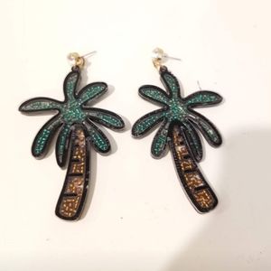 BaubleBar Palm Tree Earrings